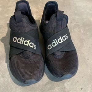 Adidas Women Black Slip-On Shoes
